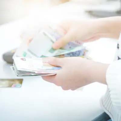 刷卡換現金流程-完成刷卡後現金立即收取