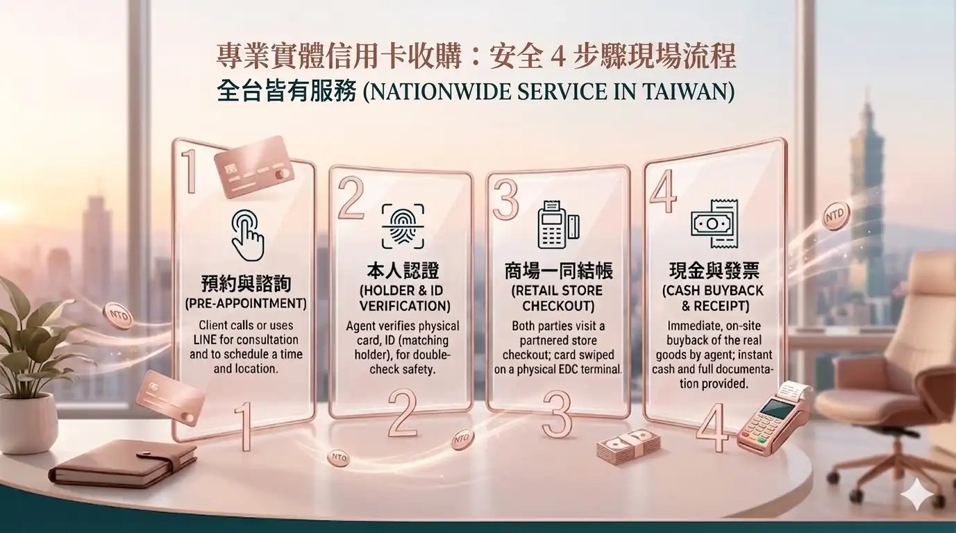 【2026 最新】專業合法刷卡換現金流程: 實體過卡、現場交易，安全調度一次看懂
